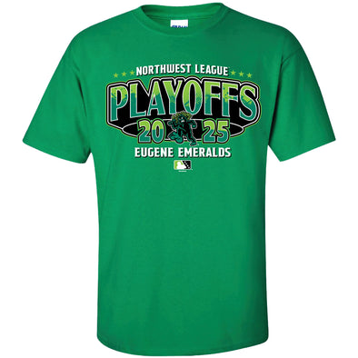 Eugene Emeralds 2025 Northwest League Playoff T-Shirts
