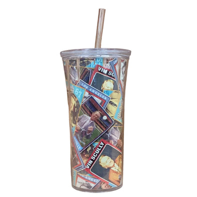 Vin Scully 20oz Straw Tumbler