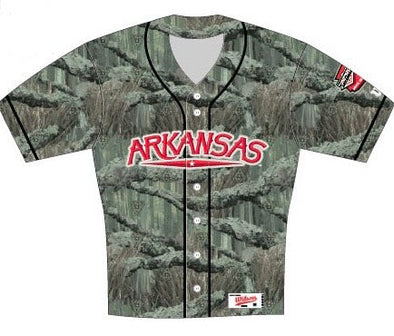 Arkansas Travelers Wilson Youth Alternate Camo Replica Jersey