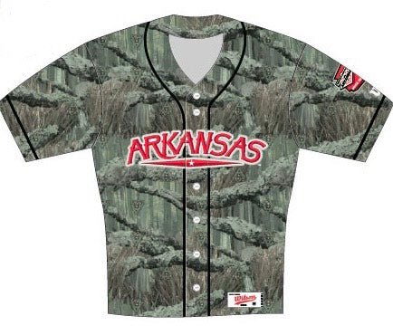 Arkansas Travelers Wilson Youth Alternate Camo Replica Jersey