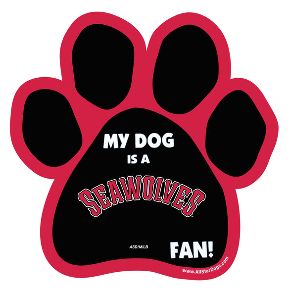 Erie SeaWolves ASD Paw Magnet