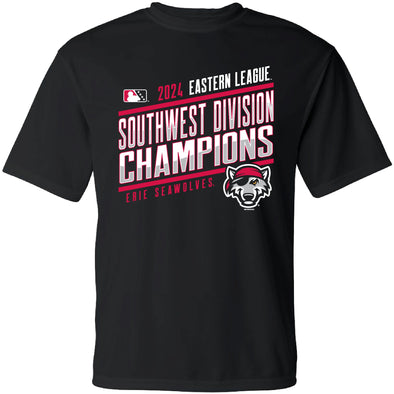 Erie SeaWolves BR 2024 Southwest Division Champs Performance Tee