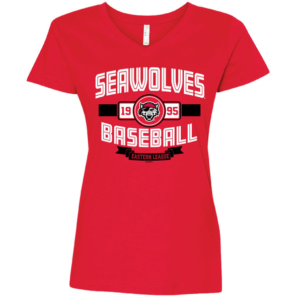 Erie SeaWolves BR Broasted V-Neck