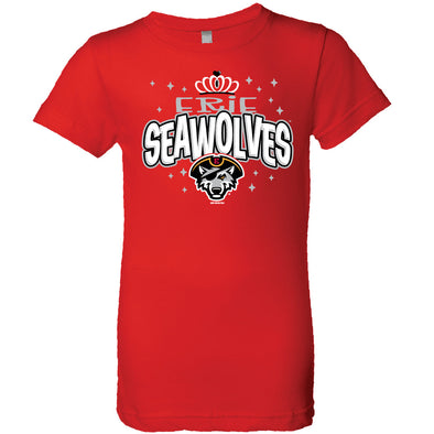 Erie SeaWolves BR Youth Princess Tee