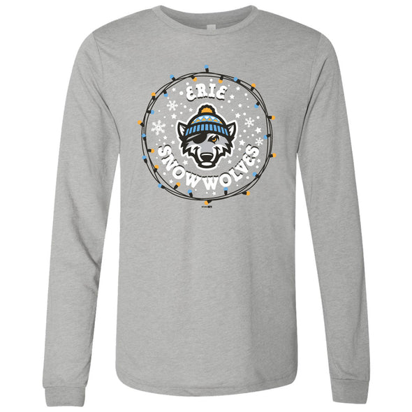 Erie SeaWolves BR Lights L/S Tee