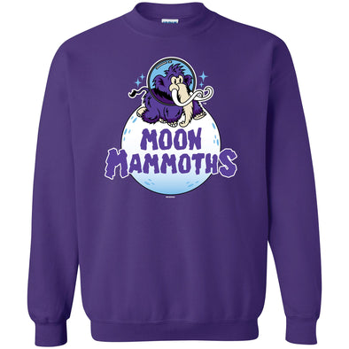 Erie SeaWolves BR Moon Mammoths Crewneck Sweatshirt