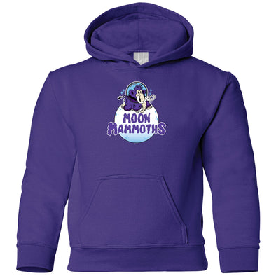 Erie SeaWolves BR Moon Mammoths Youth Hoodie