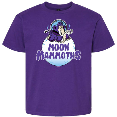 Erie SeaWolves BR Moon Mammoths Youth Softstyle Tee