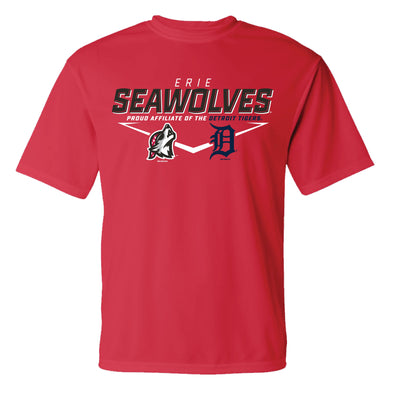 Erie SeaWolves BR Softness Performance Tee