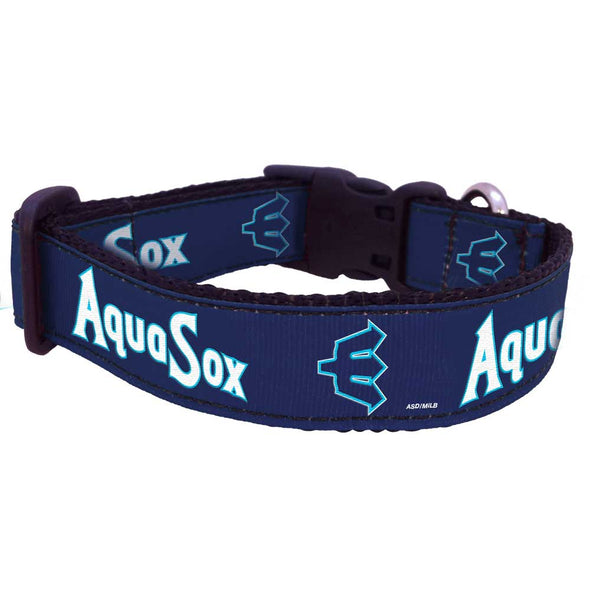 Everett AquaSox Dog Collar