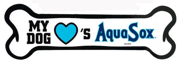 Everett AquaSox Car Magnet