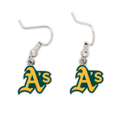 EARRING A'S LOGO DANGLE, ATHLETICS