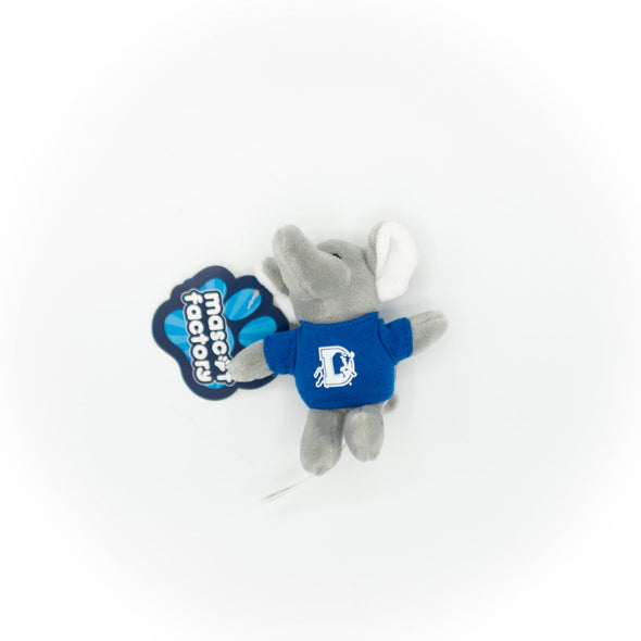 Durham Bulls Mascot Factory Plush Keychain