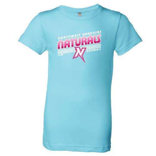 NWA Naturals Enchanting Princess Cancun Blue Tee