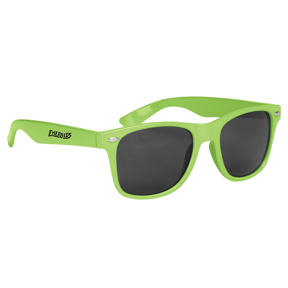 Eugene Emeralds Lime Green Malibu Sunglasses