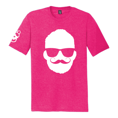 Eugene Emeralds Men Wear Pink Handlebar T-Shirt