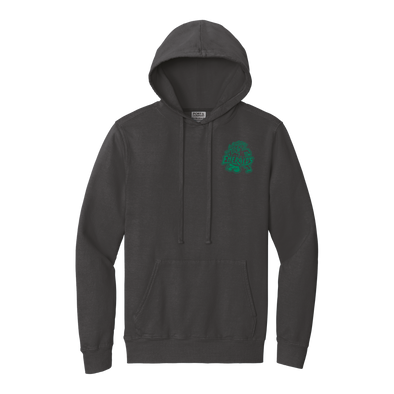 Eugene Emeralds Beach Wash Coal Hooded Sweatshirt