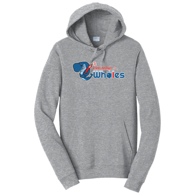 Eugene Emeralds Exploding Whales Grey Hooded Sweatshirt