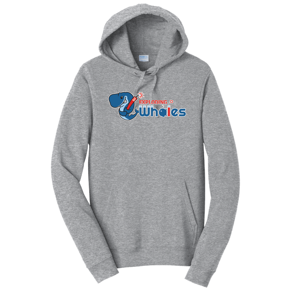 Eugene Emeralds Exploding Whales Grey Hooded Sweatshirt