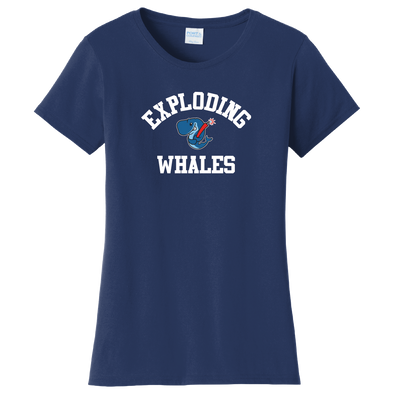 Eugene Emeralds Exploding Whales Women's College Arch T-Shirt