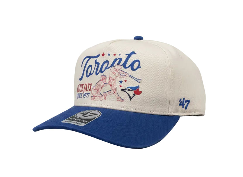 Toronto Blue Jays '47 Brand Screen Graphic Hitch Adjustable Cap