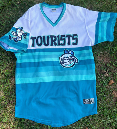 The Asheville Tourists 2025 Game Worn Alternate Jersey