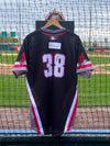Buffalo Bisons Autographed & Game Issued Sublimated Hockey Black Jersey - Trey Yesavage #38 Size 48