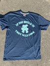 The Asheville Tourists Homage If You Build It T-shirt