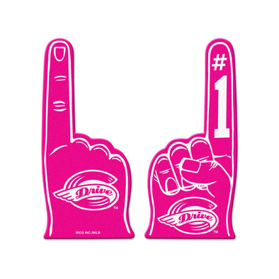 Greenville Drive Rico Pink #1 Fan Foam Finger