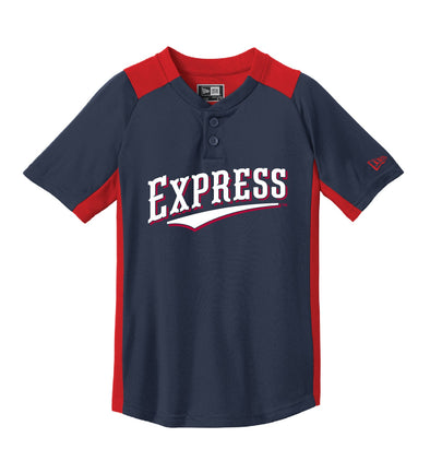 Round Rock Express New Era Youth 2 Button Jersey