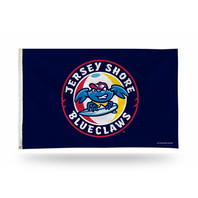Jersey Shore BlueClaws Primary Logo Flag