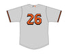 Frederick Keys ADULT Road Jersey GRAY