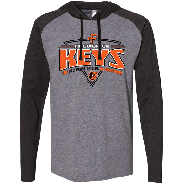 Frederick Keys ADULT L/S Raglan Beaumont HEATHER