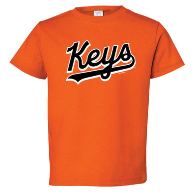 Frederick Keys TODDLER Script Logo ORANGE