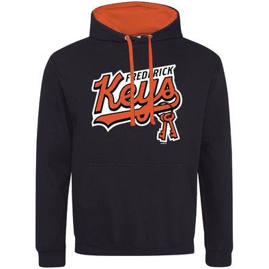 Frederick Keys ADULT Contrast Hoodie Primary BLACK