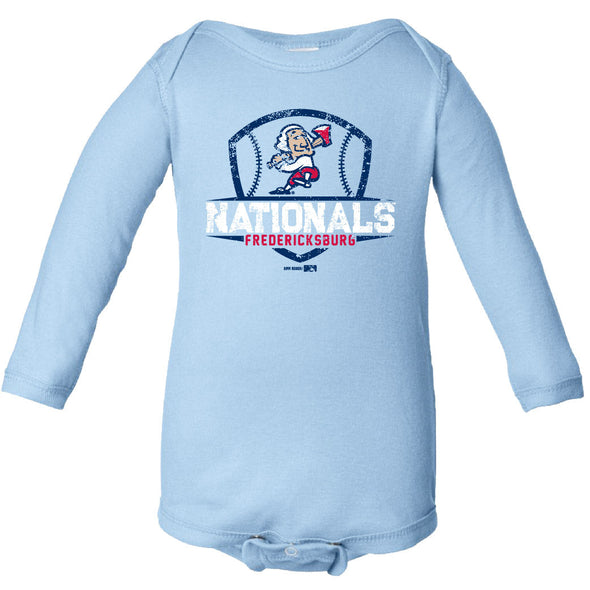 Infant Lt Blue Onesie