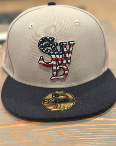 Scranton Wilke's-Barre RailRiders 59Fifty 2024 Fourth of July Cap