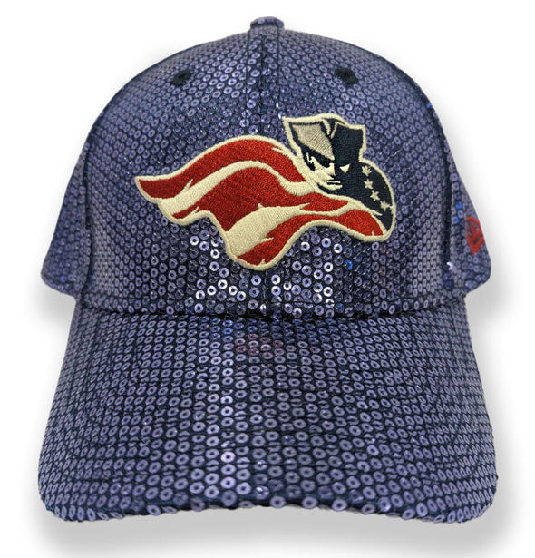Somerset Patriots Youth Girls 9Forty Sequin Hook Loop Adjustable Cap