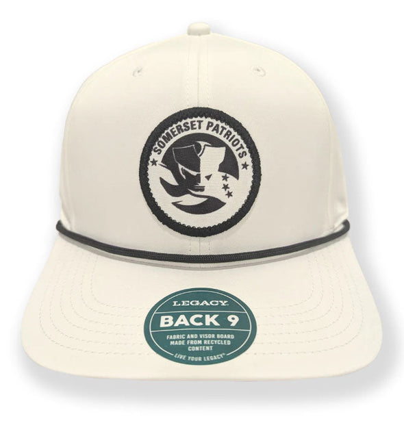 Somerset Patriots L2 Back9 Lightweight Performance Adjustable Golf Snap Back Cap