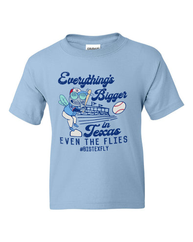 Round Rock Express Youth Everything's Bigger In Texas Tee