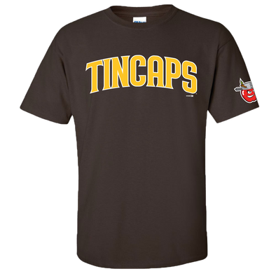 Fort Wayne TinCaps Padres Adult Brown Shirsey