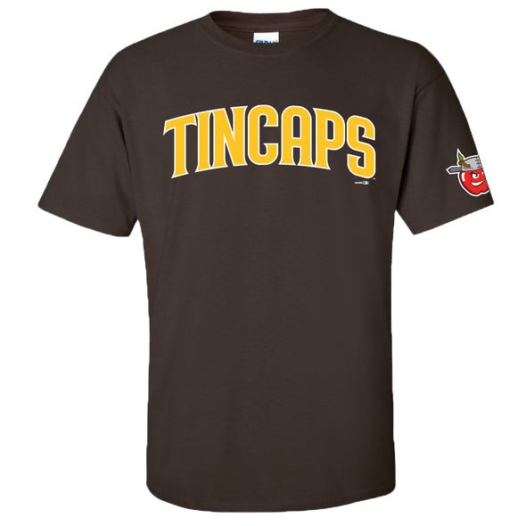 Fort Wayne TinCaps Padres Adult Brown Shirsey