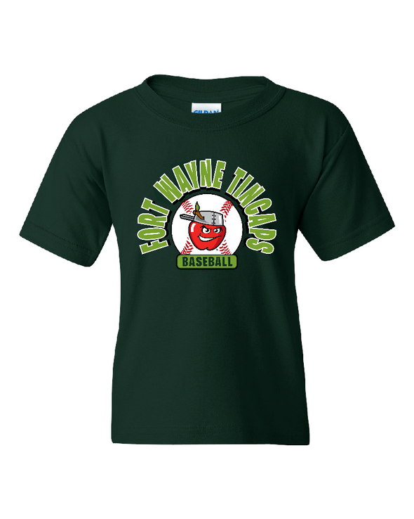 Fort Wayne TinCaps Tank Forest Green Youth Tee