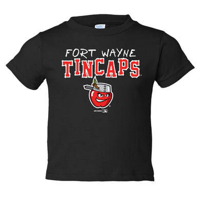 Fort Wayne TinCaps Infant Beartooth Black Tee