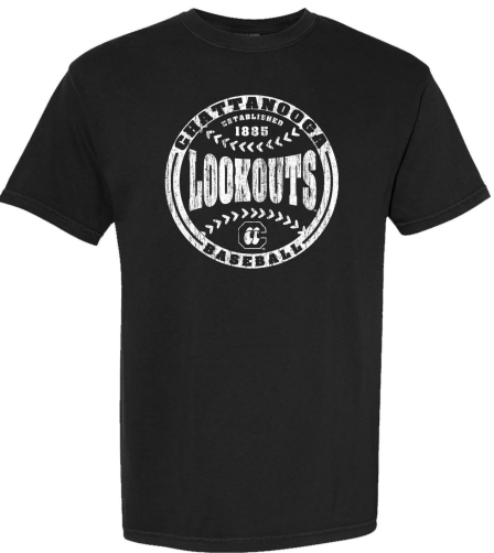 Chattanooga Lookouts Faded Ball Tee