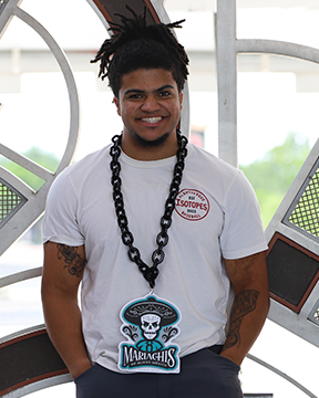 Albuquerque Isotopes Necklace-Mariachis Fan Chain