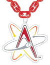 Albuquerque Isotopes Necklace-Fan Chain