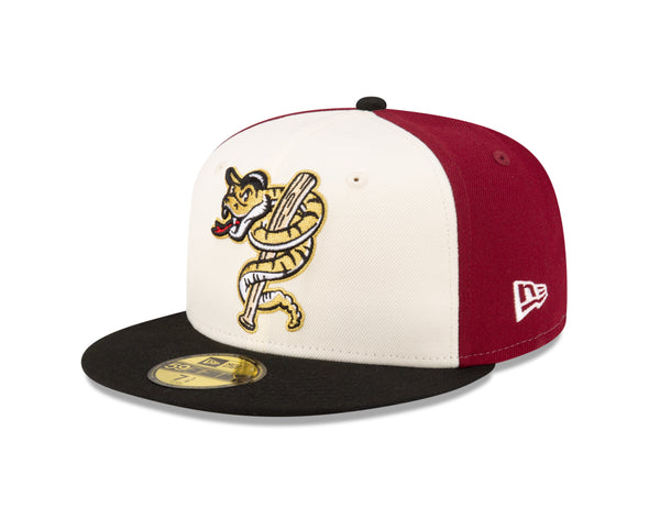 Timber Rattlers Fauxback New Era 5950 Fitted Hat