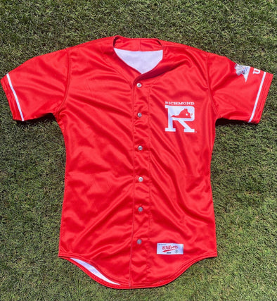 Richmond Flying Squirrels Wilson Fauxback Replica Jersey