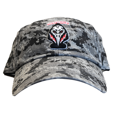 Fayetteville Woodpeckers '47 Brand Black Ops Camo Clean Up Cap